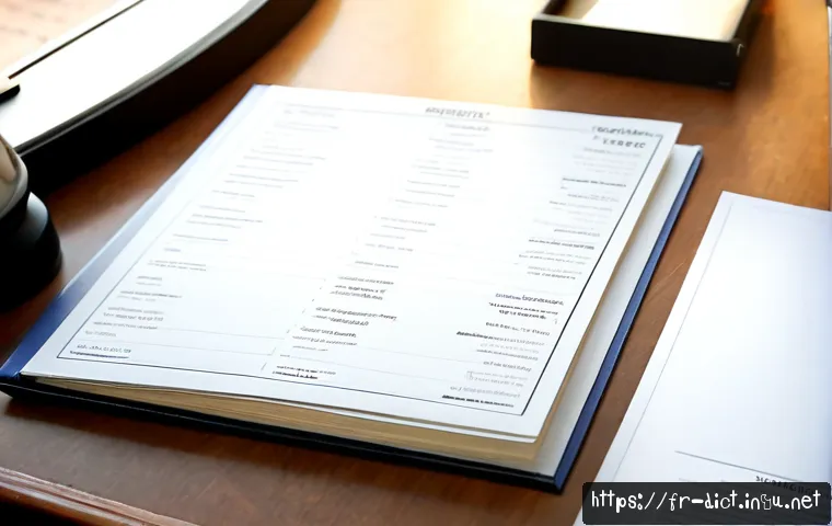 Home 17 용어집 정책 - Photorealistic editorial workspace in a French office, a policy specialist organizing neatly color-c...